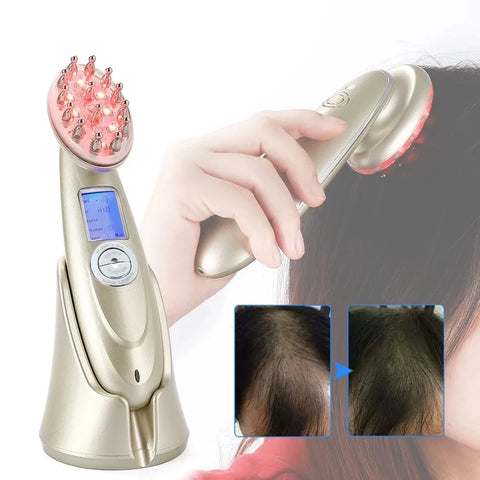 Electric Laser Growth Comb