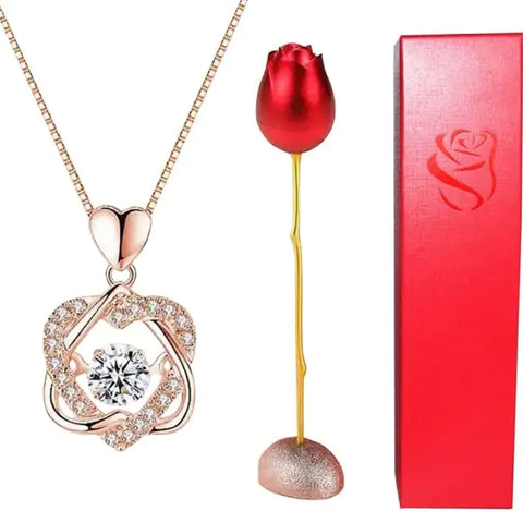 Pink Eternal Love Necklace