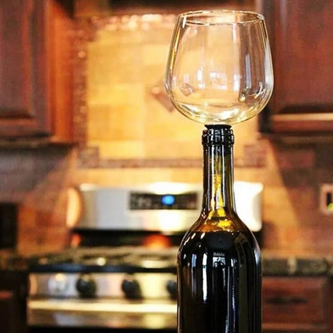 Creative Bottle Wine Glass